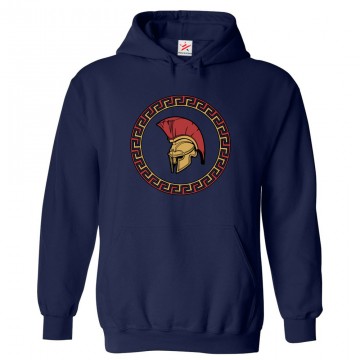 Ancient Spartan Helmet Classic Unisex Kids and Adults Pullover Hoodie Ancient Spartan Helmet Classic Unisex Kids and Adults Pullover Hoodie